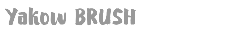 Yakow Brush