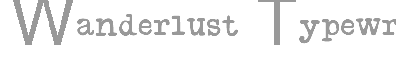 Wanderlust Typewriter