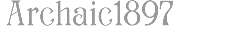 Archaic 1897