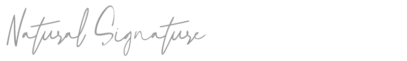 Natural Signature