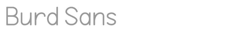 Burd Sans