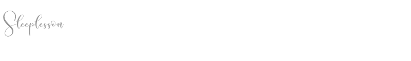 Sleeplesson