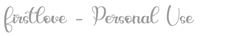 Firstlove