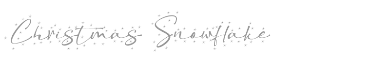 Christmas Snowflake