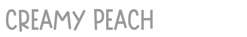 Creamy Peach