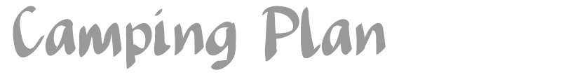 Camping Plan