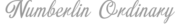 Numberlin Ordinary