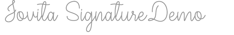 Jovita Signature