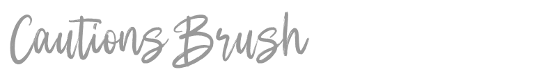 Cautions Brush