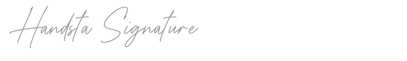 Handsta Signature