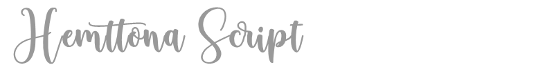 Hemttona Script