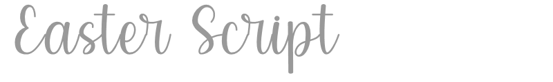 Easter Script