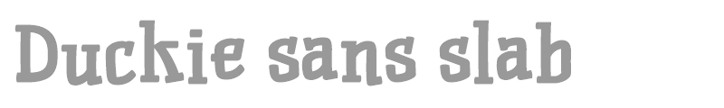 Duckie Sans