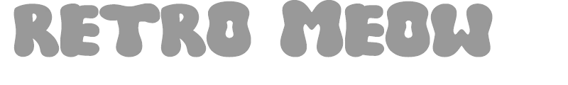 Retro Meow