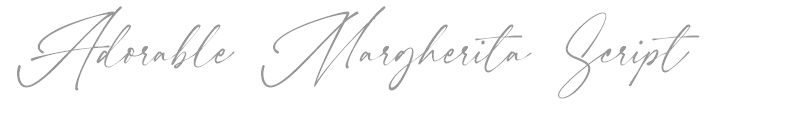 Adorable Margherita Script