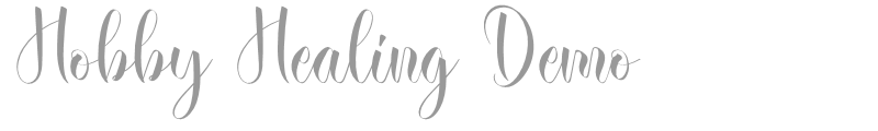 Hobby Healing