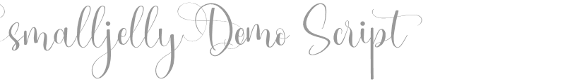 Smalljelly Script