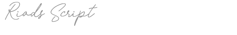 Riads Script