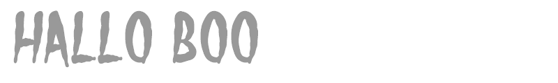 Hallo Boo